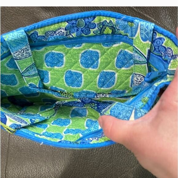 Vera Bradley Doodle Daisy Petite Zippered Tote NWT - Picture 5 of 6